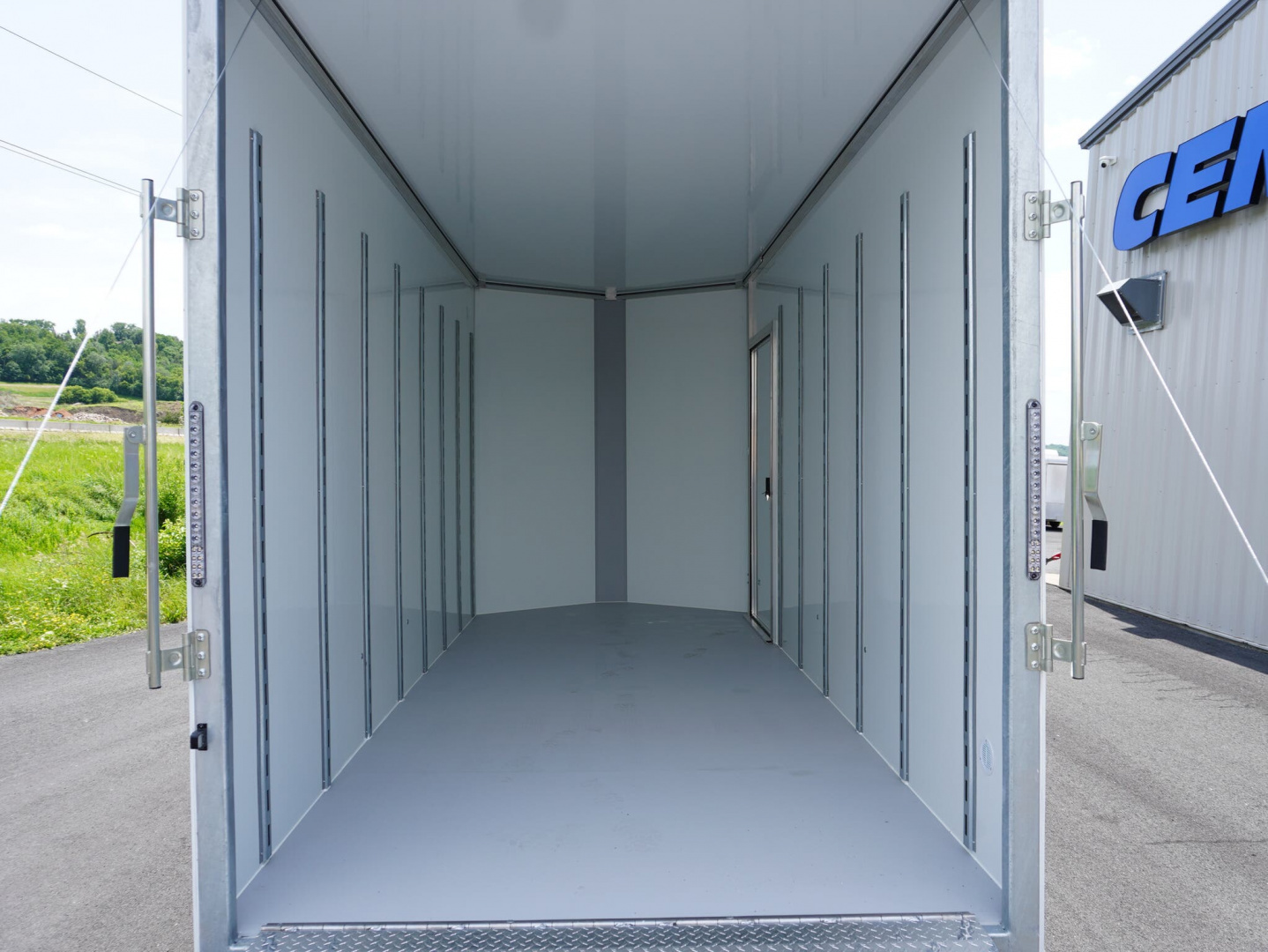 New 2025 Cell-Tech Trailers 7x16ft Galvanized Enclosed
