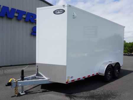 New 2025 Cell-Tech Trailers 7x16ft Galvanized Enclosed