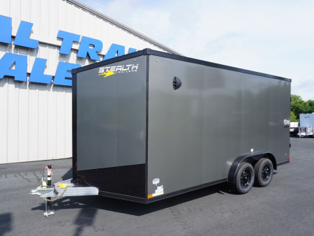 New 2025 Stealth Trailers 7.5x16ft Aluminum Enclosed