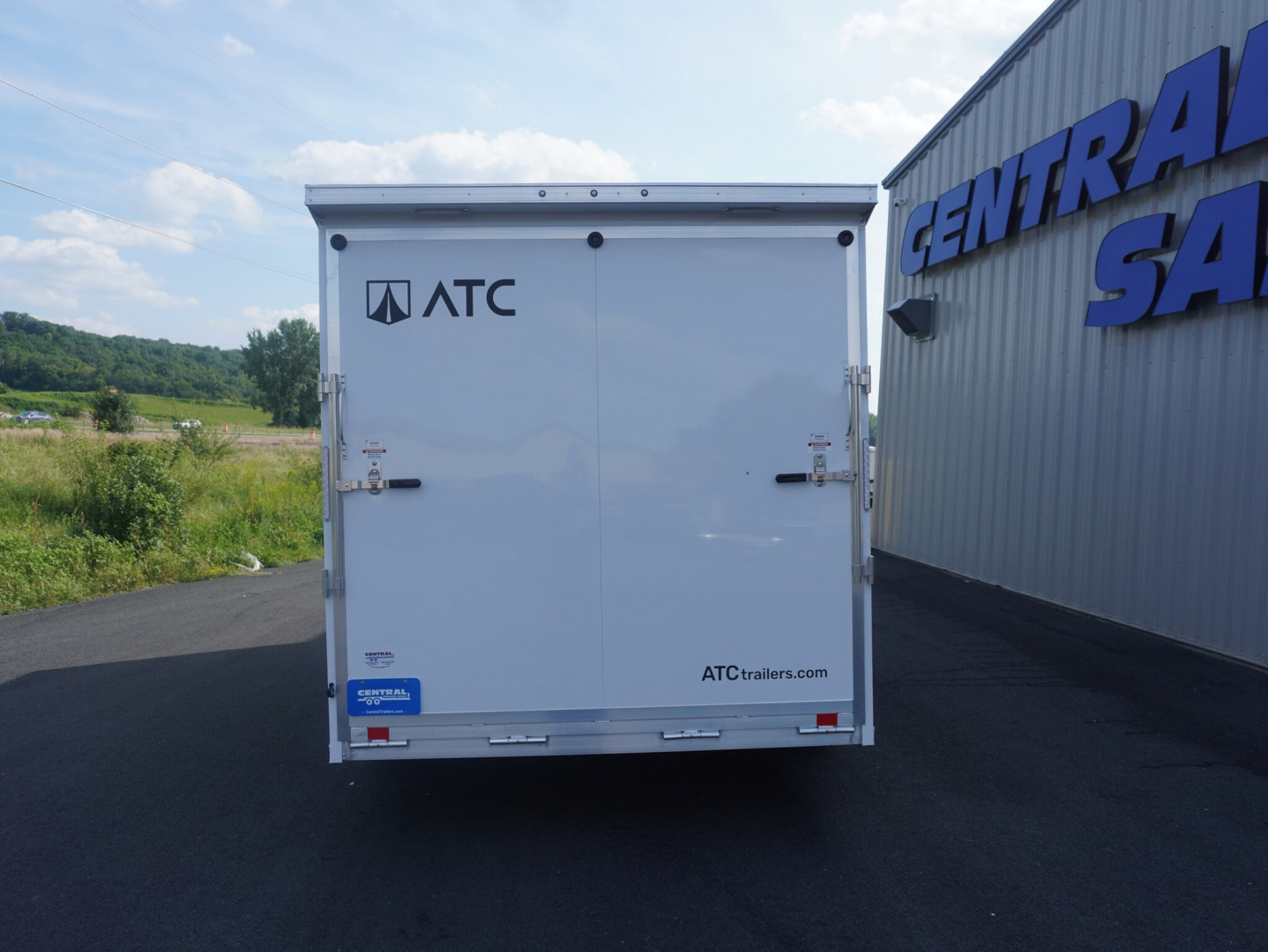 New 2026 ATC 7.5x16ft Aluminum Enclosed