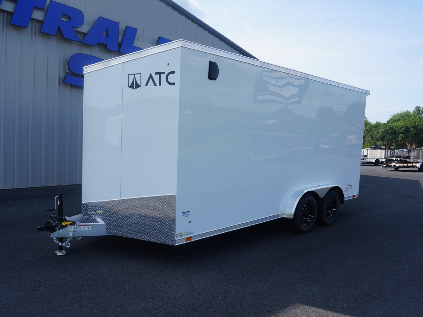 New 2026 ATC 7.5x16ft Aluminum Enclosed