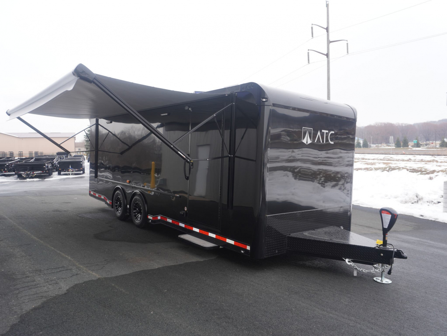 New 2026 ATC 8.5X24' Aluminum Car Hauler