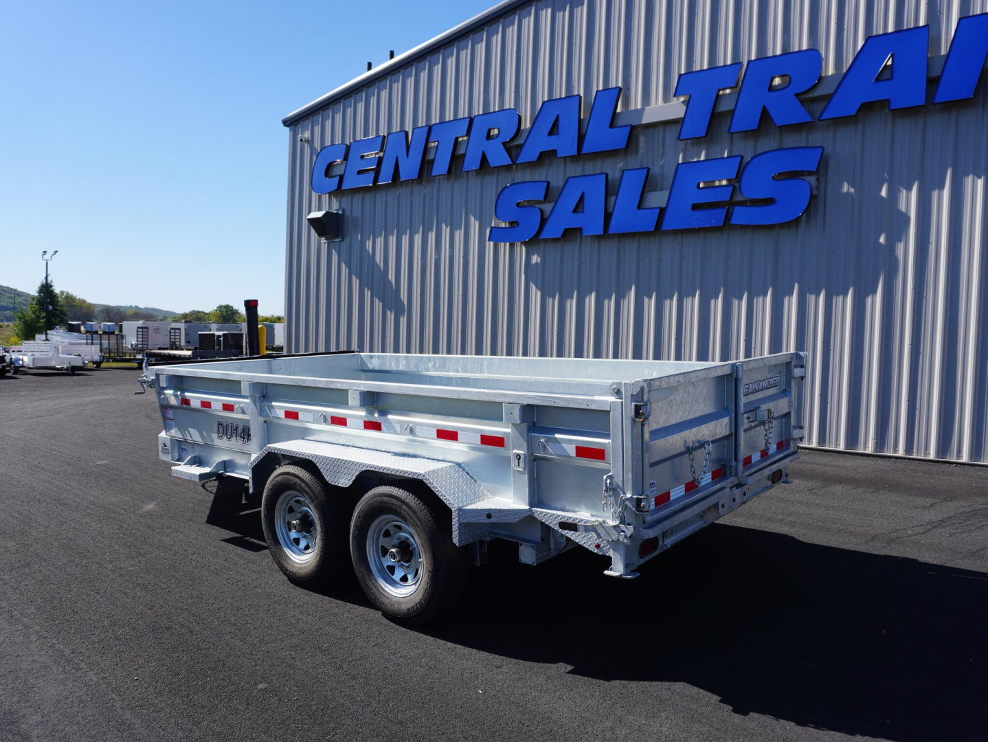New 2025 Silver Mountain Trailers 83'x14ft Galvanized Dump