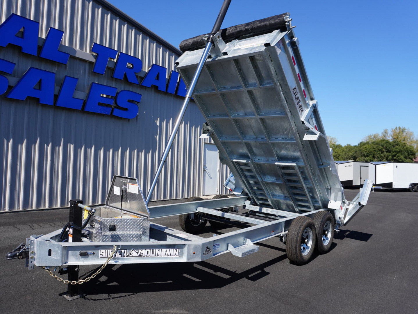 New 2025 Silver Mountain Trailers 83'x14ft Galvanized Dump