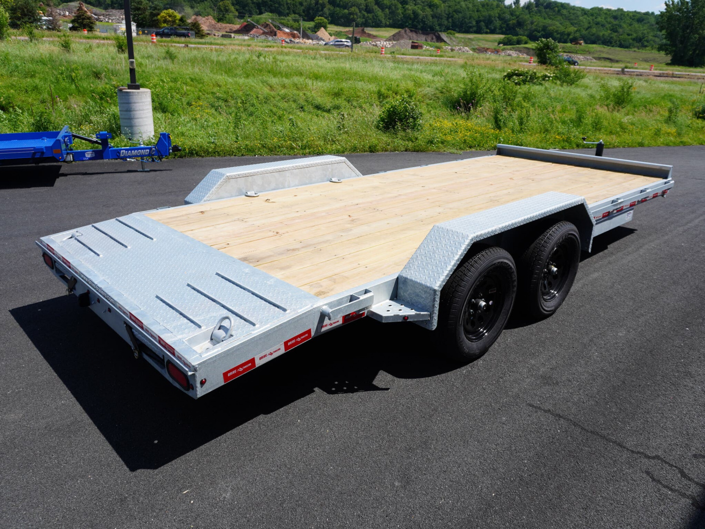 New 2026 Drive Trailers 83'x18' Galvanized Car Hauler