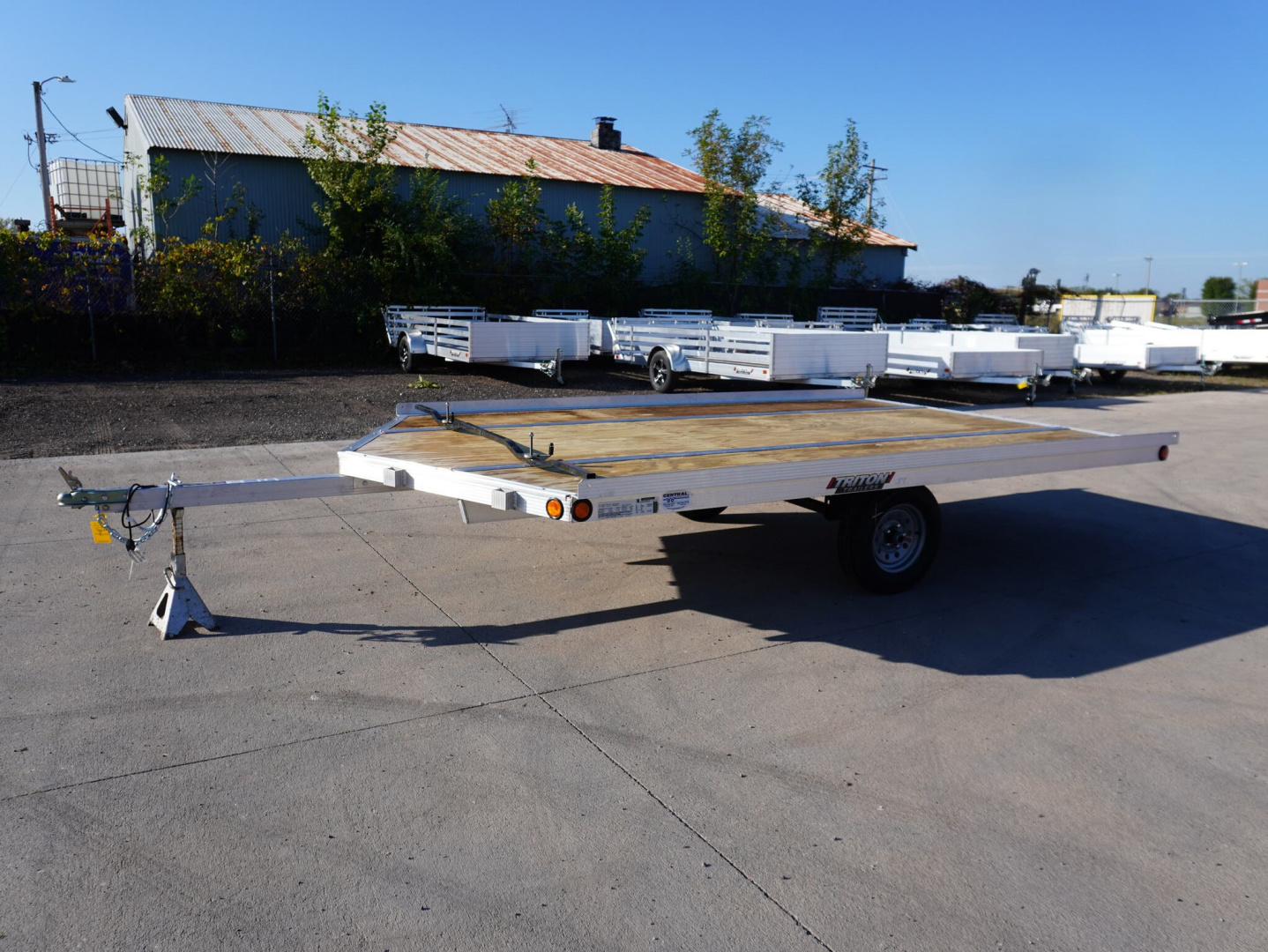 New 2024 Triton Trailers XT 8.5x12ft Snow Trailer