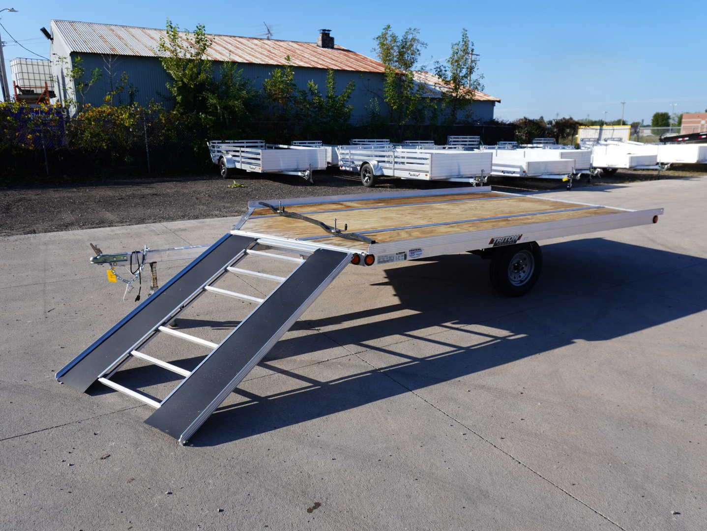 New 2024 Triton Trailers XT 8.5x12ft Snow Trailer