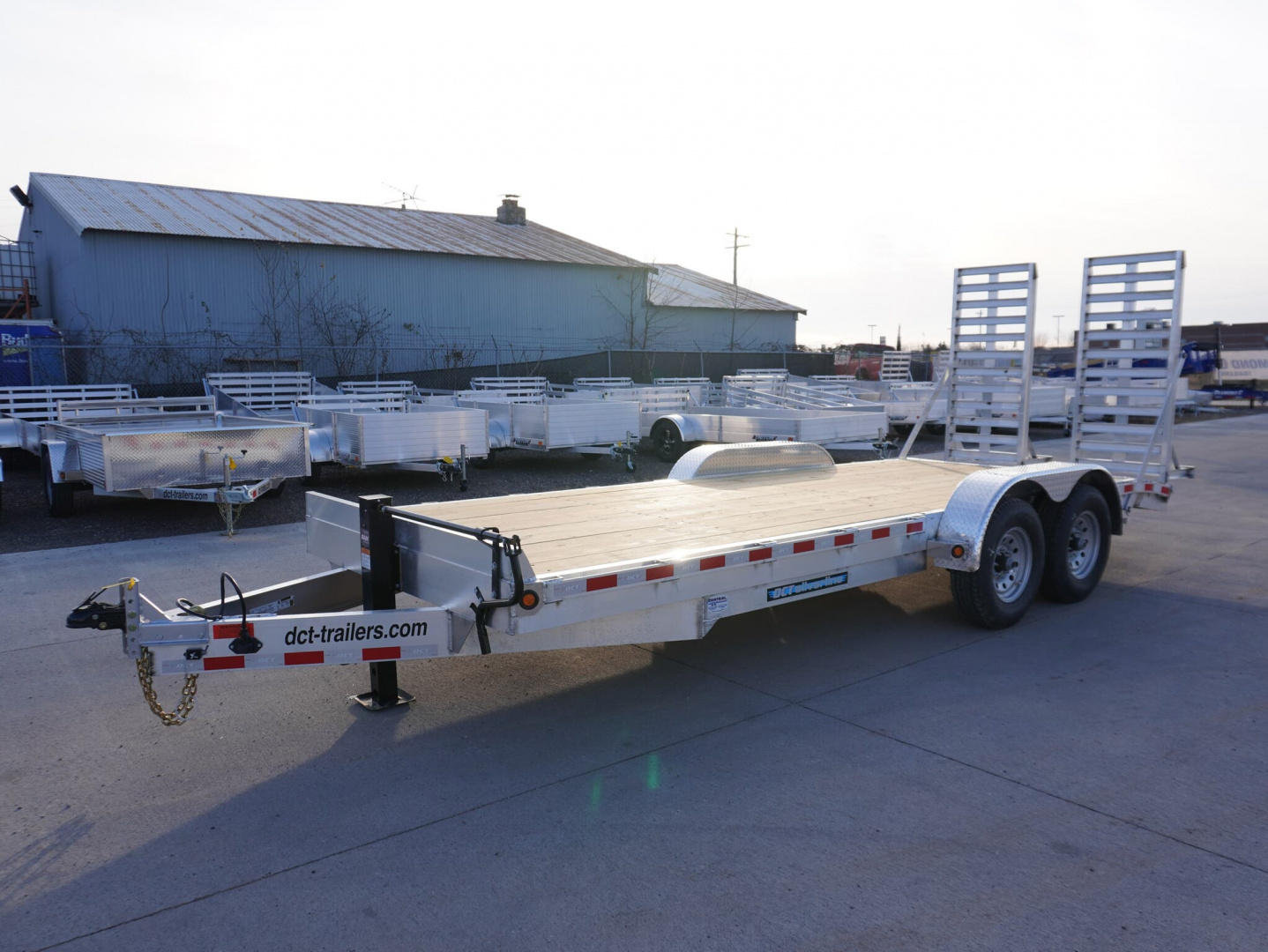 New 2026 DCT 83'x20ft Aluminum Equipment Trailer - 14K GVWR Equipment Trailer