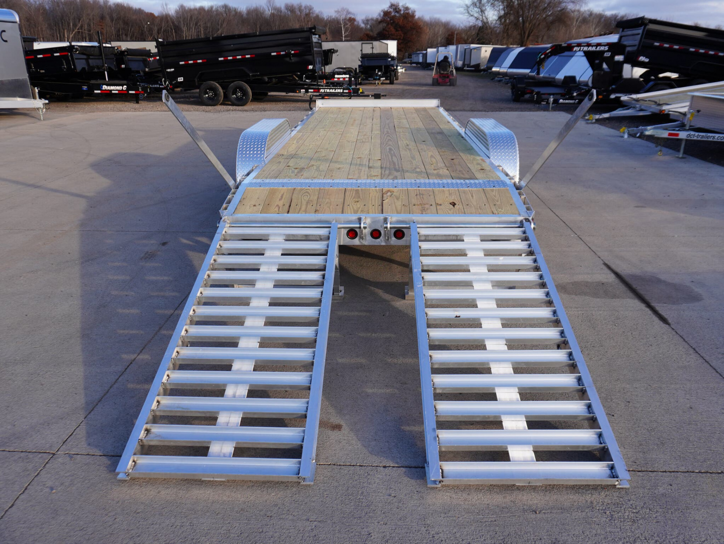 New 2026 DCT 83'x20ft Aluminum Equipment Trailer - 14K GVWR Equipment Trailer