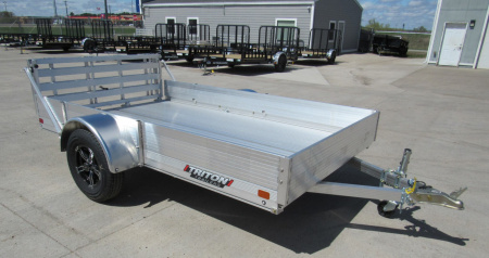 New 2025 Triton Trailers 6x10ft Aluminum Utility
