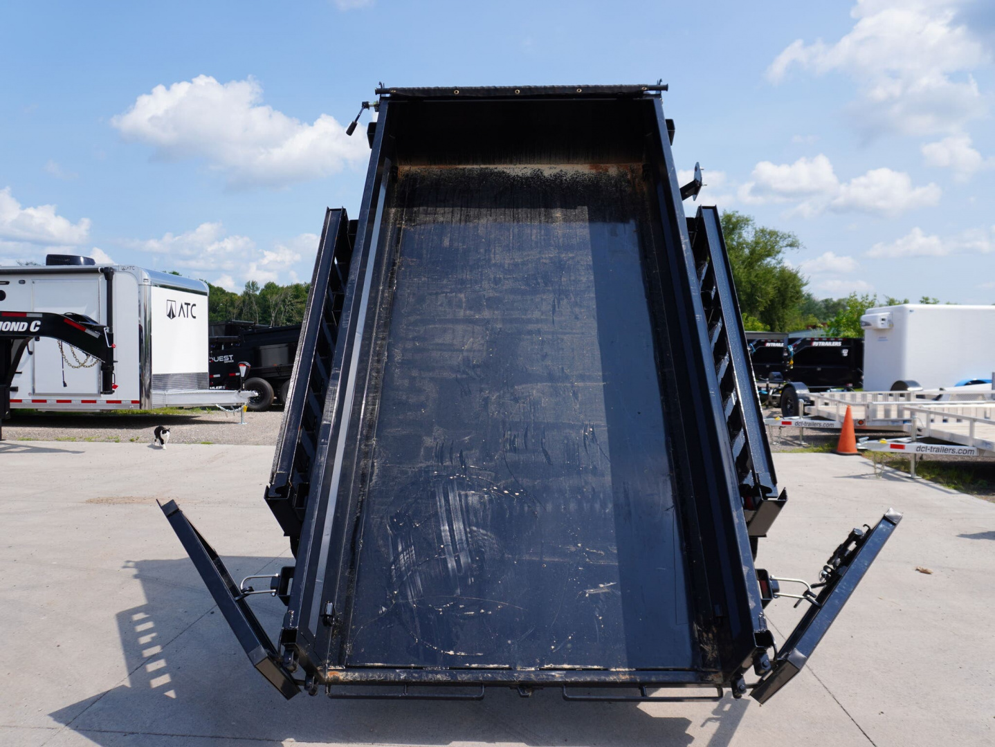 New 2026 PJ Trailers 5x10ft Utility Dump Trailer