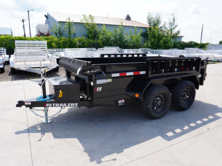New 2026 PJ Trailers 5x10ft Utility Dump Trailer