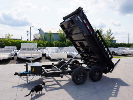 New 2026 PJ Trailers 5x10ft Utility Dump Trailer