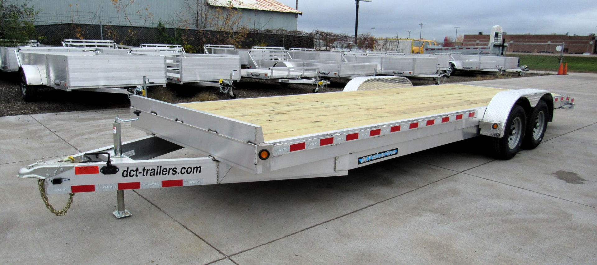 New 2026 DCT 83'x24ft Aluminum Car Hauler Car Hauler