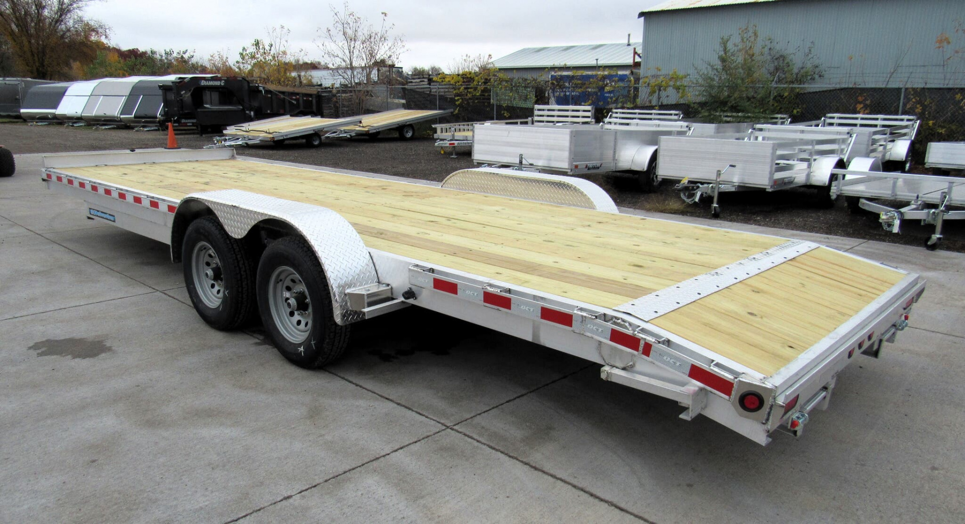 New 2026 DCT 83'x24ft Aluminum Car Hauler Car Hauler