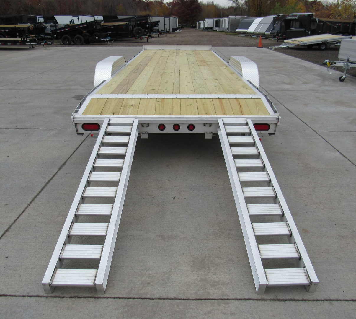 New 2026 DCT 83'x24ft Aluminum Car Hauler Car Hauler