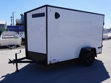 New 2026 Discovery Trailers 5x10ft Enclosed