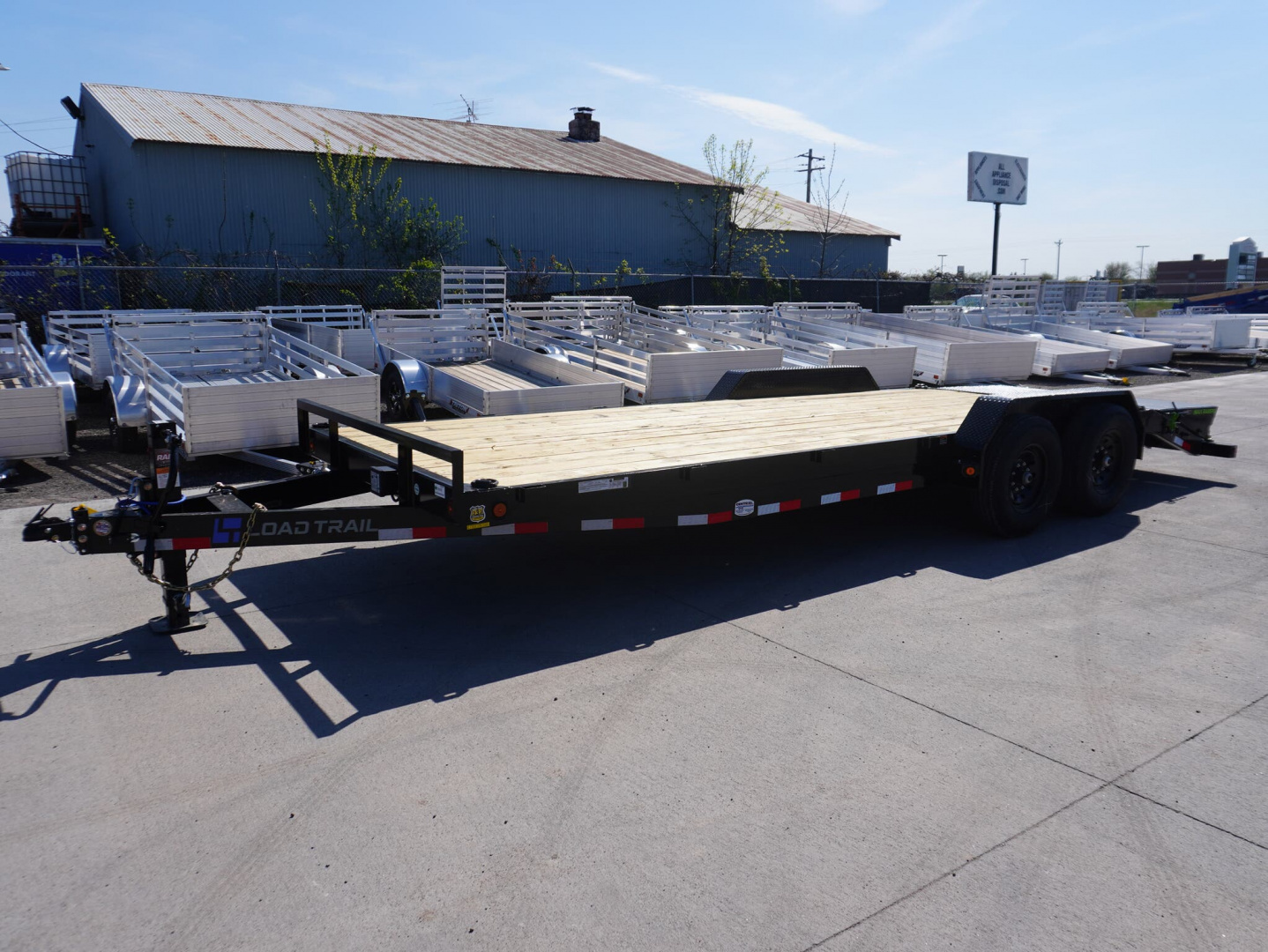 New 2025 Load Trail 22ft Equipment Trailer