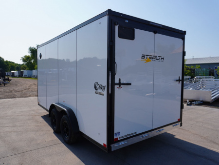 New 2025 Stealth Trailers 7.5x16ft Aluminum Enclosed