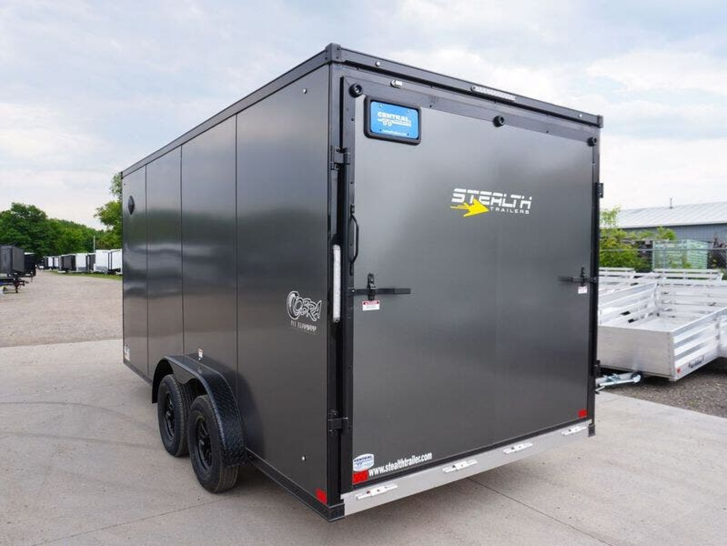 New 2025 Stealth Trailers 7.5x16ft Aluminum Enclosed