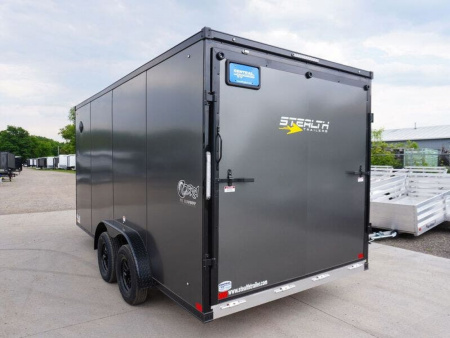 New 2025 Stealth Trailers 7.5x16ft Aluminum Enclosed