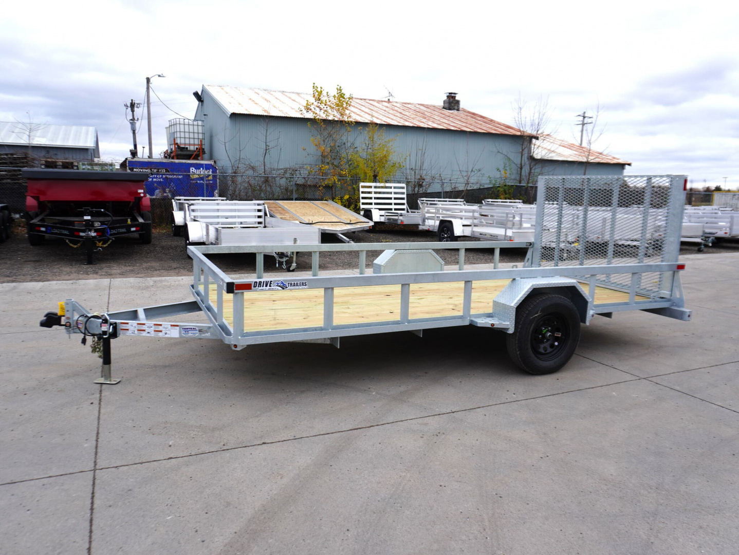 New 2026 Drive Trailers 7x14ft Utility Trailer