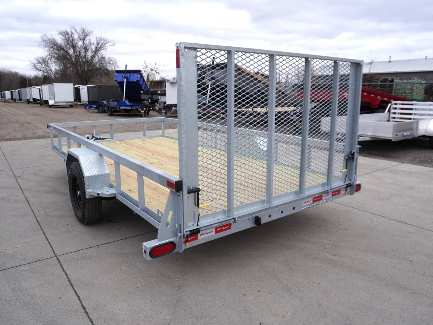 New 2026 Drive Trailers 7x14ft Utility Trailer