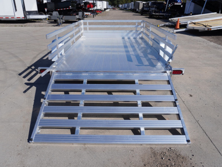 New 2026 Bear Track 76'x10ft Aluminum Utility Trailer