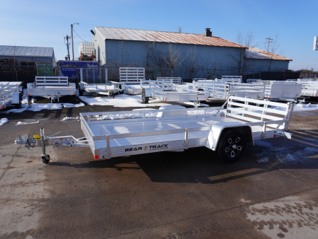 New 2026 Bear Track 76'x12ft Aluminum Utility Trailer