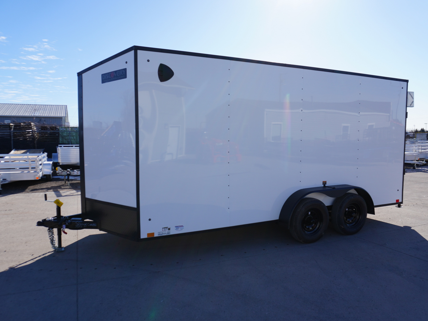 New 2026 Discovery Trailers 7x16ft Enclosed