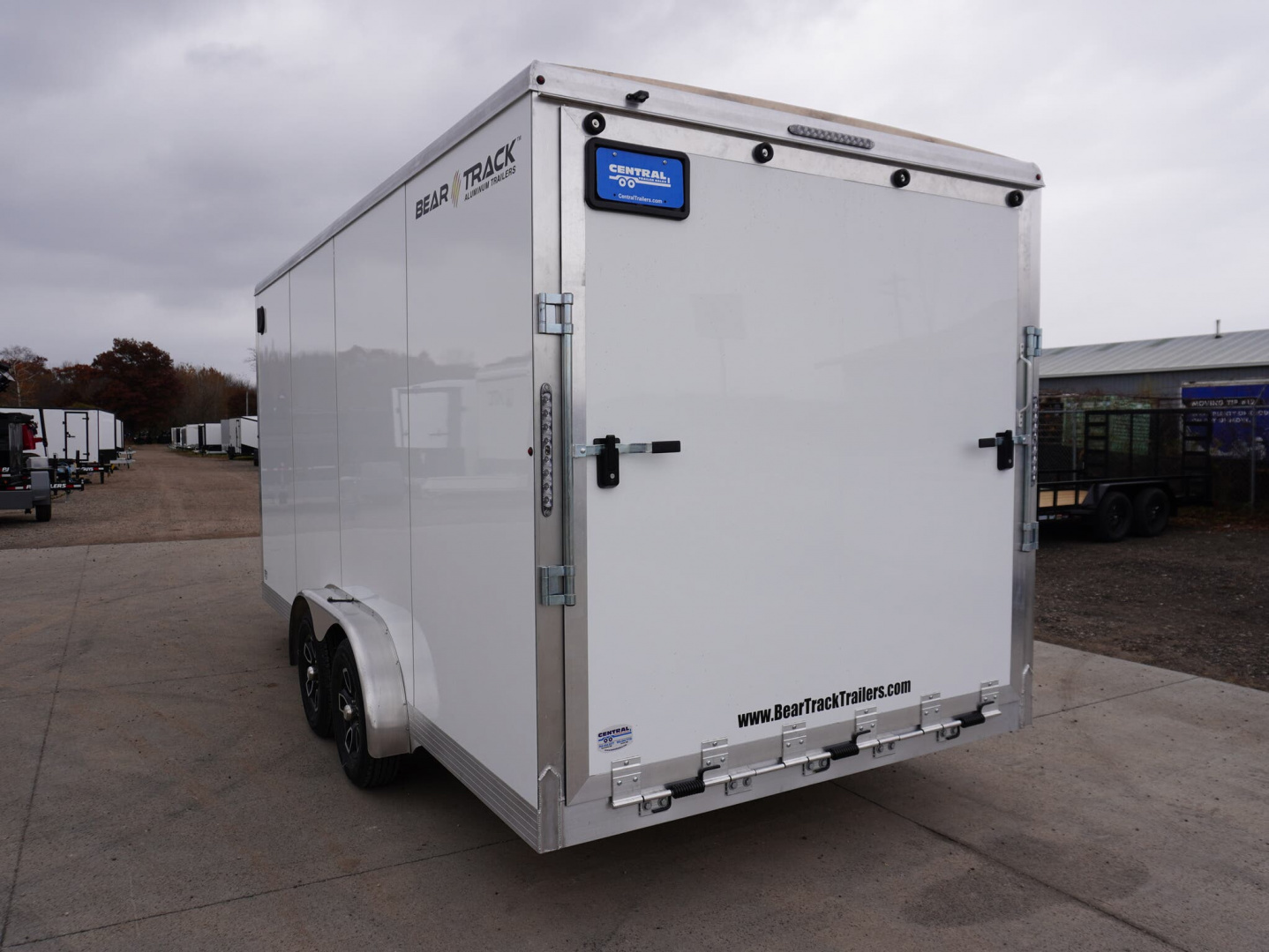 New 2026 Bear Track 7.5x16 Aluminum Enclosed