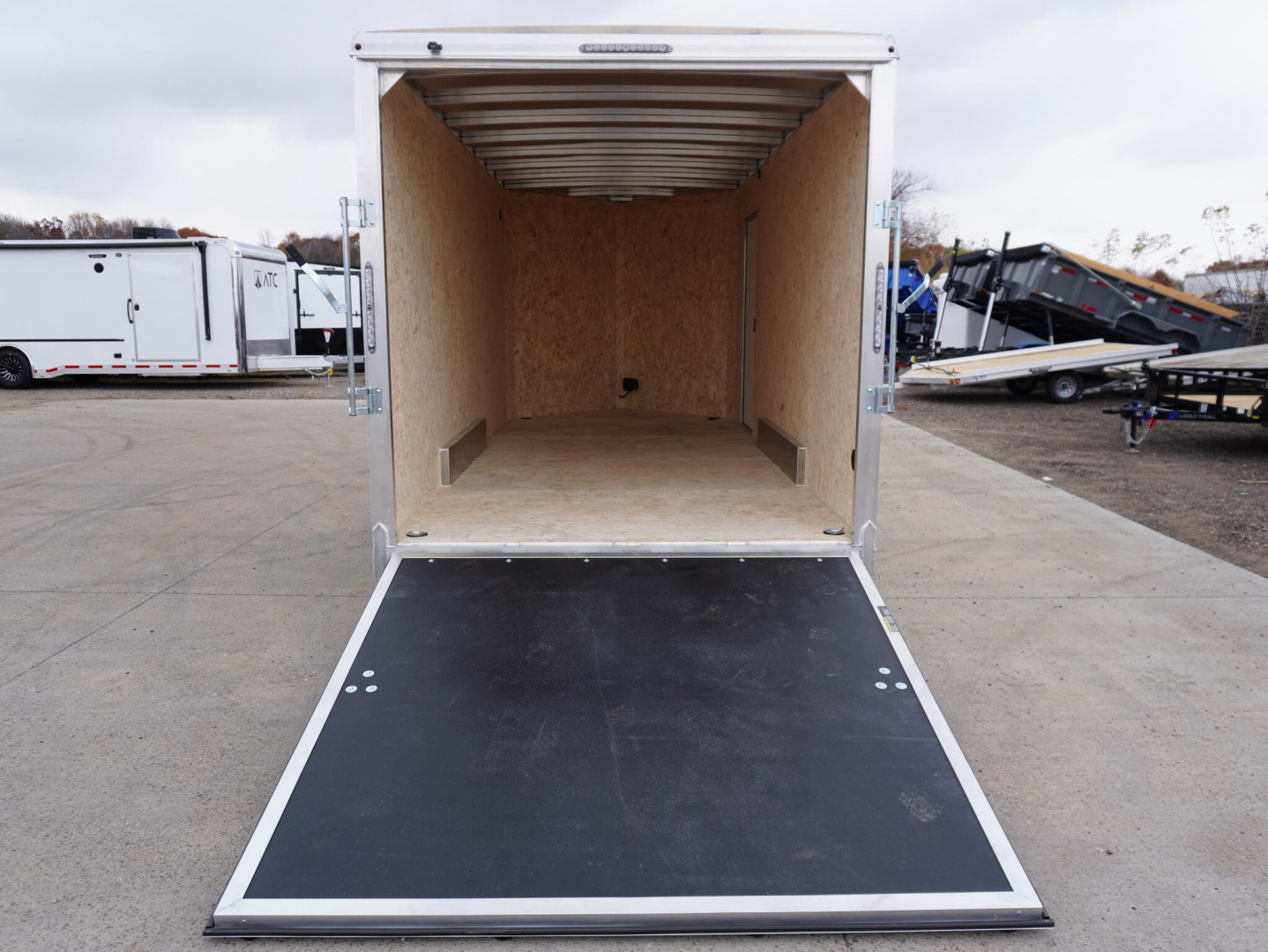 New 2026 Bear Track 7.5x16 Aluminum Enclosed