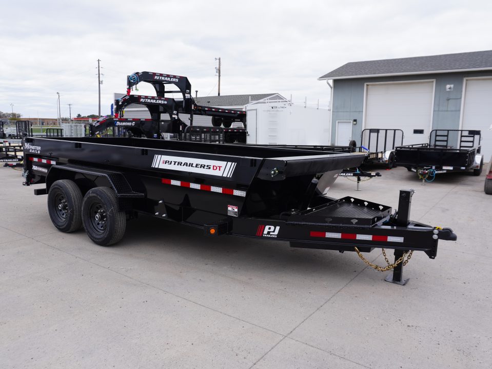 New 2026 PJ Trailers DT 83'x16ft Telescopic Dump