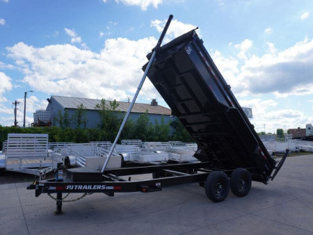 New 2026 PJ Trailers DT 83'x16ft Telescopic Dump