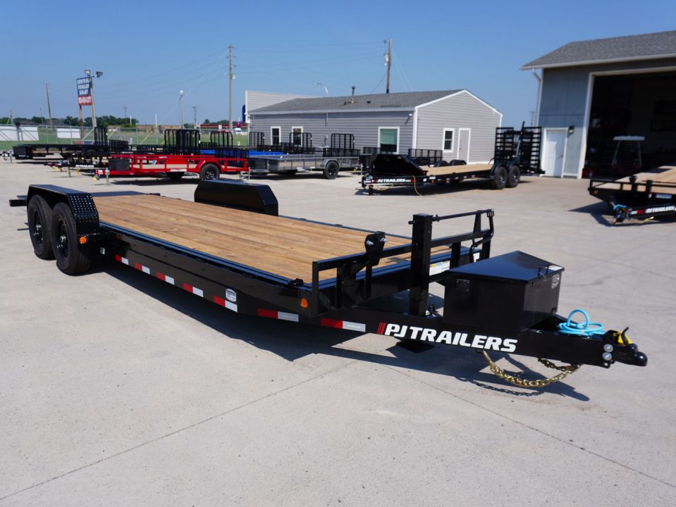 New 2027 PJ Trailers 22FT Powered Full Tilt Equipment Trailer
