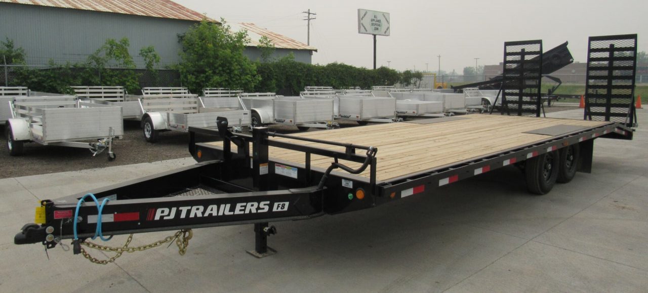 New 2027 PJ Trailers F8 24ft Equipment Trailer