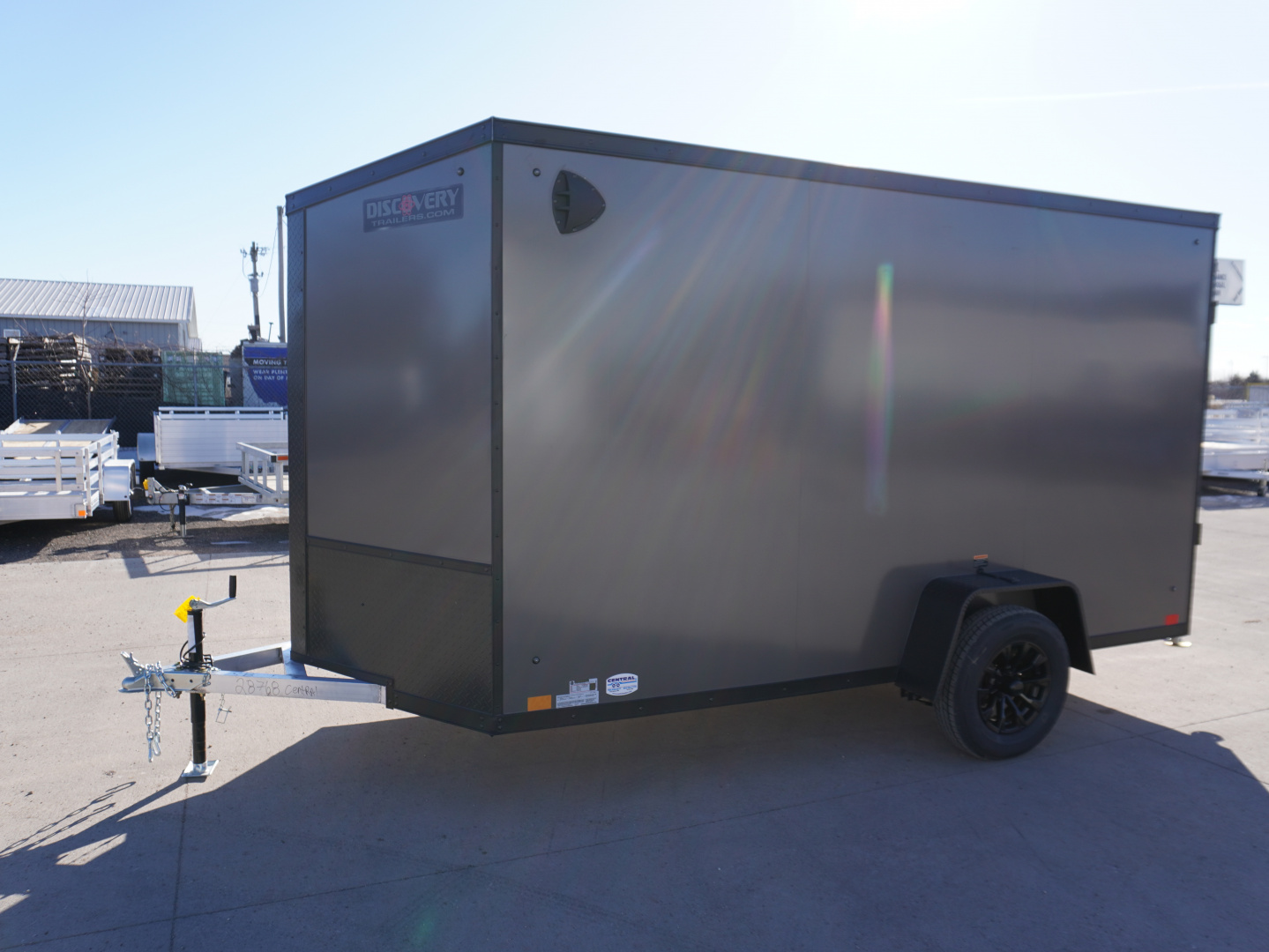 New 2026 Discovery Trailers 6x12ft Aluminum Enclosed Trailer