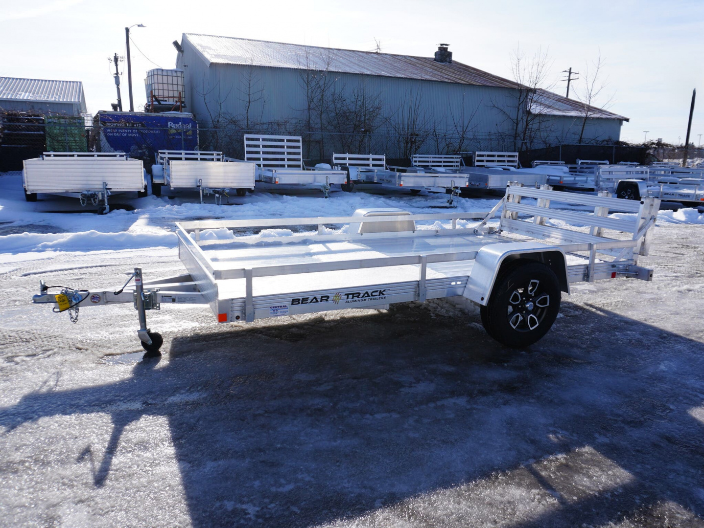 New 2026 Bear Track 76"x12ft Utility Trailer