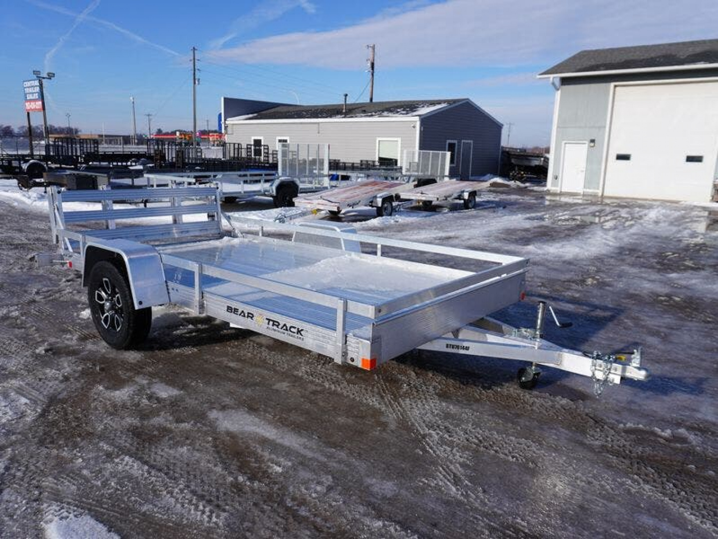 New 2026 Bear Track 76"x12ft Utility Trailer
