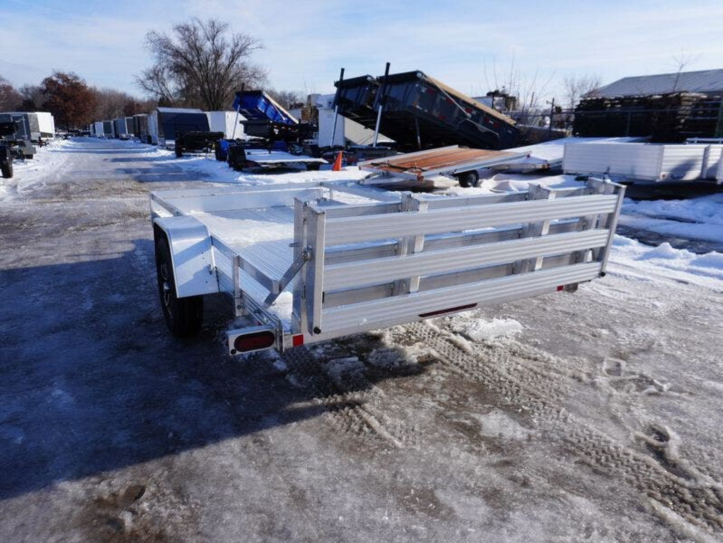 New 2026 Bear Track 76"x12ft Utility Trailer