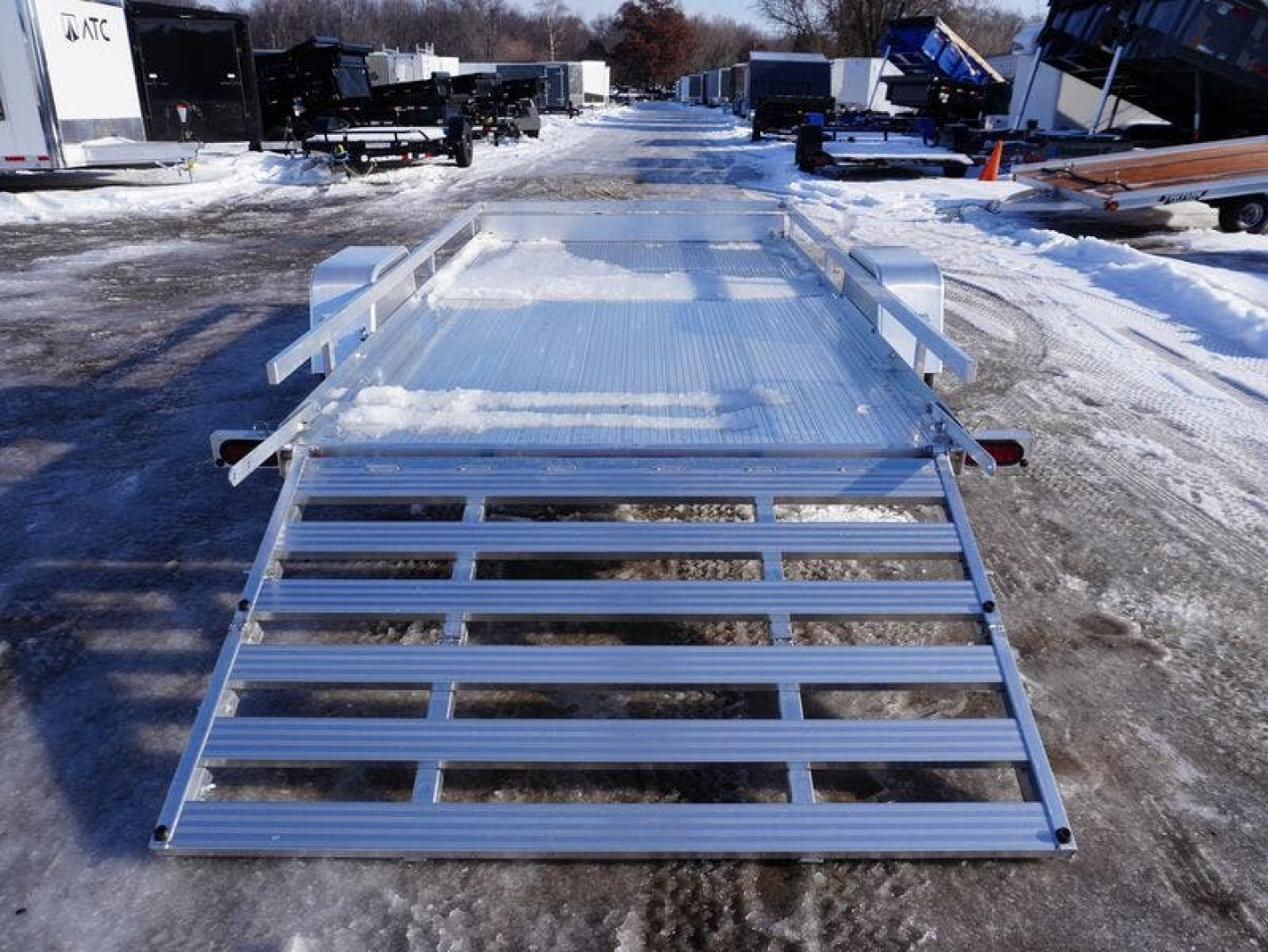New 2026 Bear Track 76"x12ft Utility Trailer
