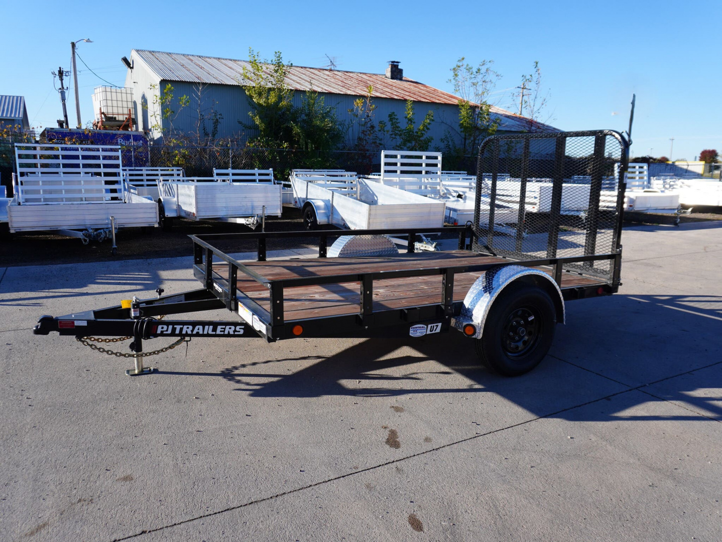 New 2026 PJ Trailers U7 77"x10ft Utility Trailer