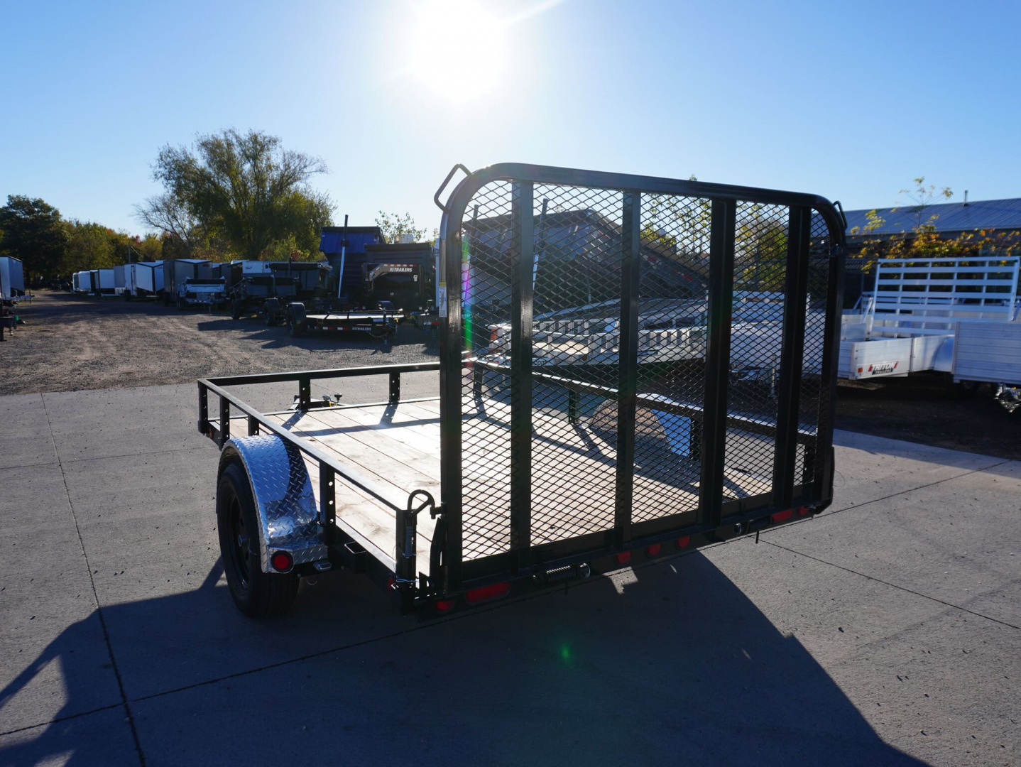 New 2026 PJ Trailers U7 77"x10ft Utility Trailer