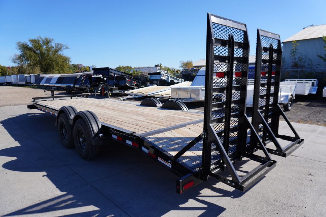New 2026 PJ Trailers 24' I'Beam Equipment Trailer, 14000# GVWR Equipment Trailer