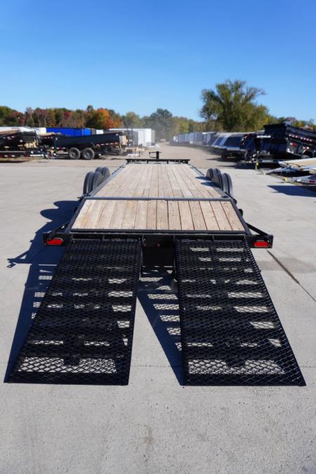 New 2026 PJ Trailers 24' I'Beam Equipment Trailer, 14000# GVWR Equipment Trailer