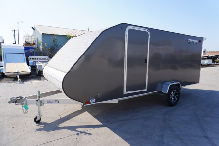 New 2026 Triton Trailers 7x16ft TC167 Snowmobile Trailer