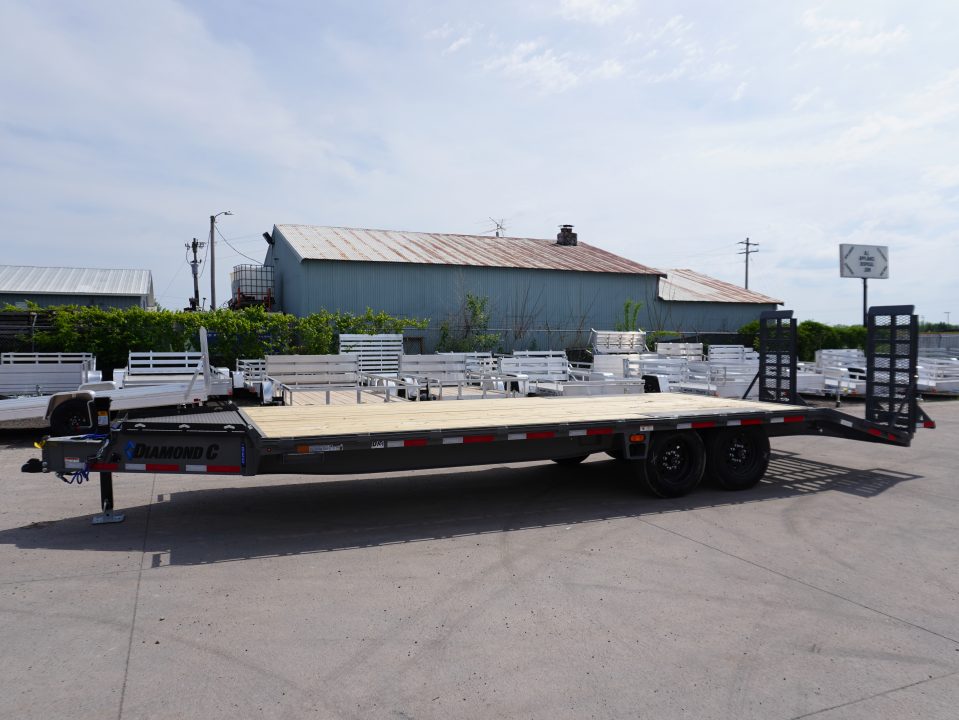 New 2026 Diamond C Trailers DEC207 24ft Equipment Trailer