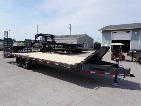New 2026 Diamond C Trailers DEC207 24ft Equipment Trailer