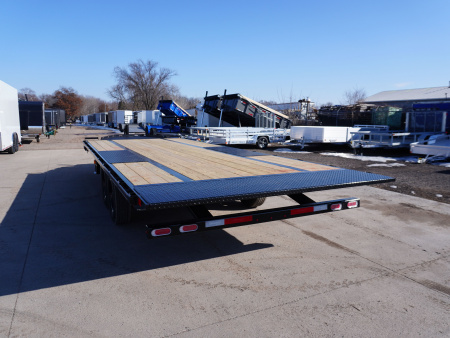 New 2026 Diamond C Trailers DET210 22ft Deckover Tilt Trailer