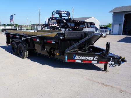 New 2027 Diamond C Trailers LPT207 82'x16ft Dump Trailer